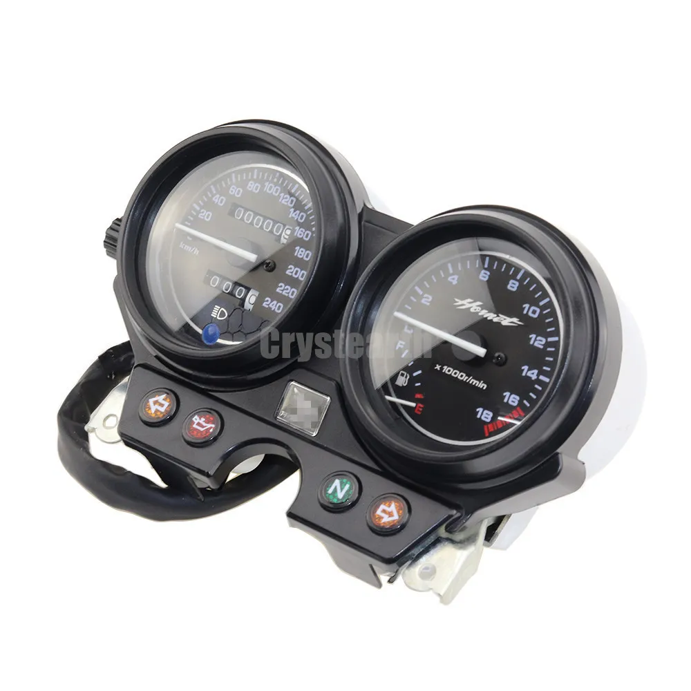 Motorcycle Gauges Cluster Speedometer Tachometer Instrument 240km/h For