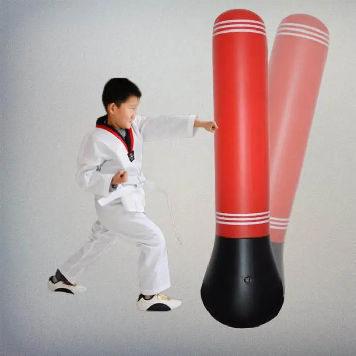 Надувные боксерскую грушу стакан Training Фитнес для ударов, борьбы боксерский мешок для детей и взрослых ASD88