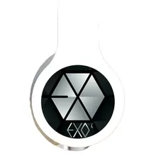 Модные KPOP EXO наушники с логотипом custom EXO Регулируемая гарнитура геймер стерео наушники для мобильного телефона компьютера ноутбука Mp3 PC