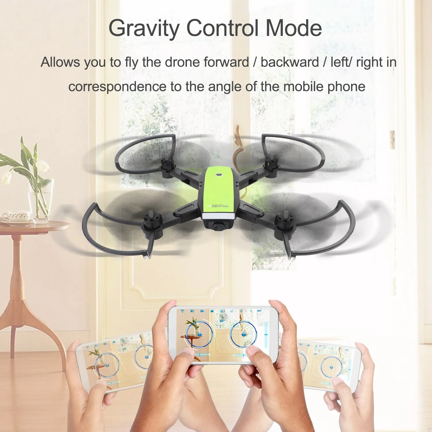 Складной Дрон с двойной камерой 720P wifi 3D Flips Follow Me Altitude Hold аэрофотосъемка RC Квадрокоптер для мальчика подарки для детей