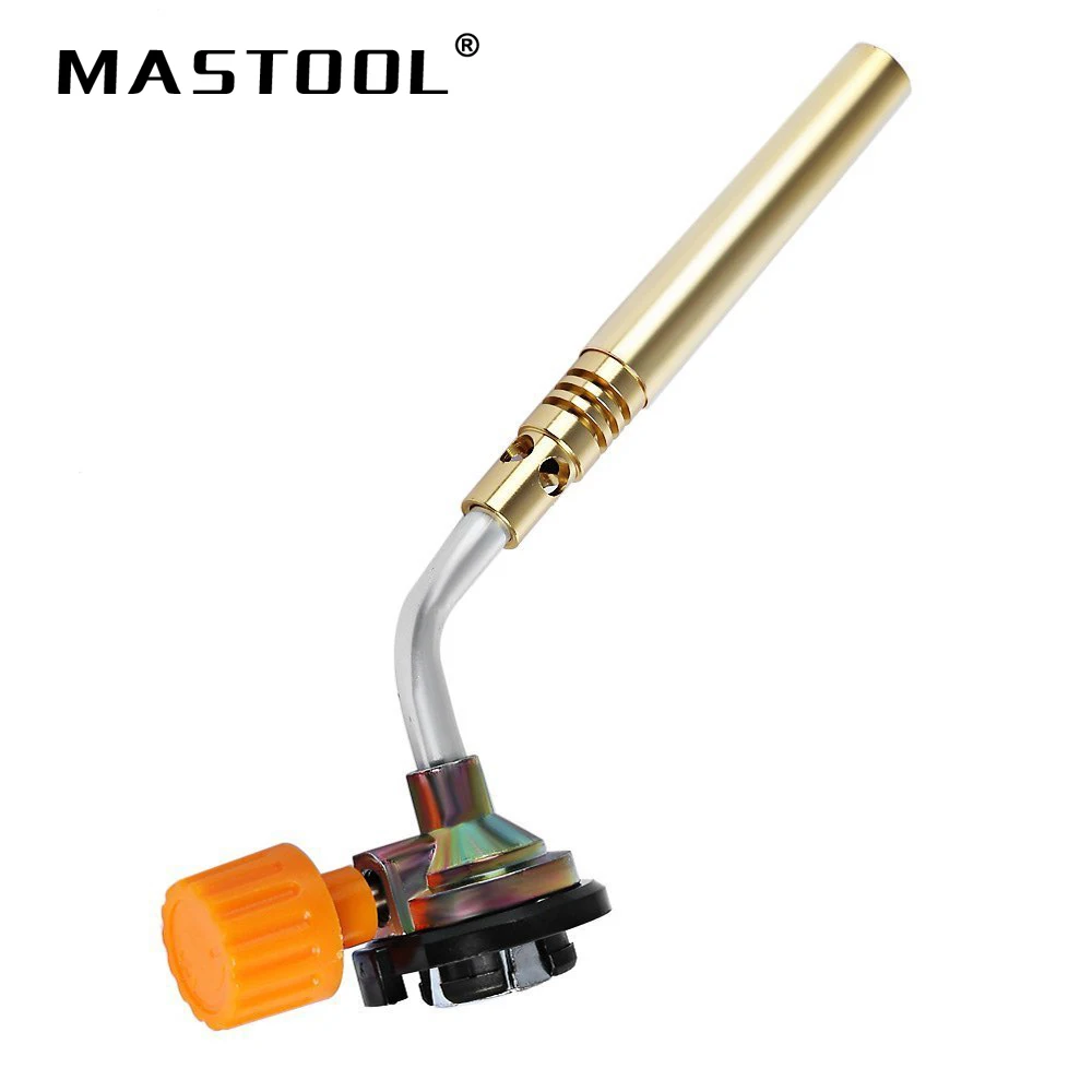 

Portable Aluminum Tube High Temperature Welding Torch Butane Burner Blower Welding Outdoor Camping BBQ Gas Torch