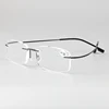 Lunettes de lecture presbytes à mémoire de forme sans monture, en titane flexible, loupes + 1.0 + 1.5 + 2.0 + 2.5 + 3.0 + 3.5 + 4.0 ► Photo 3/5