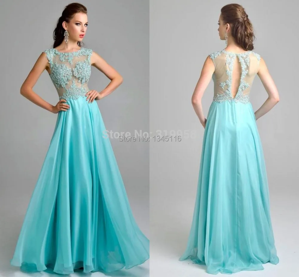 light blue colour long frock