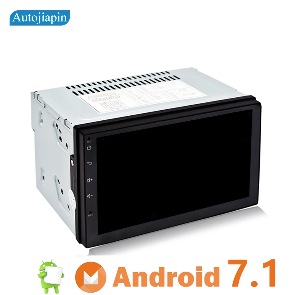 

AUTOJIAPIN 7 inch Android 7.1 Quad Core 2 Double Din GPS Navi Car Multimedia player with Touch Screen Built in Wi-Fi Bluetooth