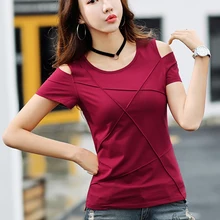 Plus Size T-Shirts Women Tops Tee Shirt Femme Camisetas mujer 2019 off Shoulder T-shirt Women t-shirt Summer Sexy t shirts 971B3 Plus Size T-Shirts Women Tops Tee Shirt Femme Camisetas mujer 2019 off Shoulder T-shirt Women t-shirt Summer Sexy t shirts 971B3