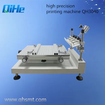 

SMT Production QH3040 High Precision Stencil Printer,Screen Printing Machine(300*400mm) Solder Printer