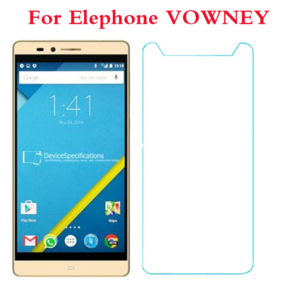 Защитная пленка Elephone Vowney из закаленного стекла Взрывозащищенная защитная для C1X