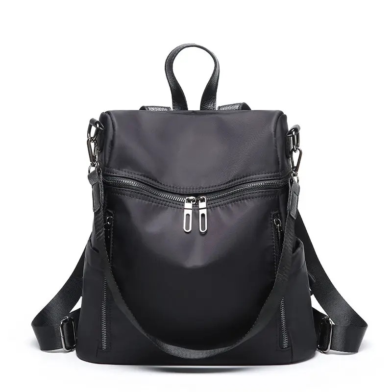 

CHALLEN fashion backpack 2018 summer new Korean version of the tide simple Oxford cloth backpack lady casual shoulder bag