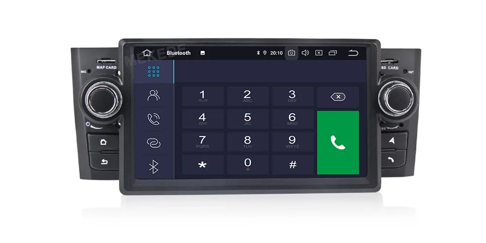 MEKEDE Android 9,0 четырехъядерный Автомобильный DVD Радио стерео плеер для Fiat/Grande/Punto/Linea 2007-2012 Мультимедиа gps Navi RDS Wifi FM