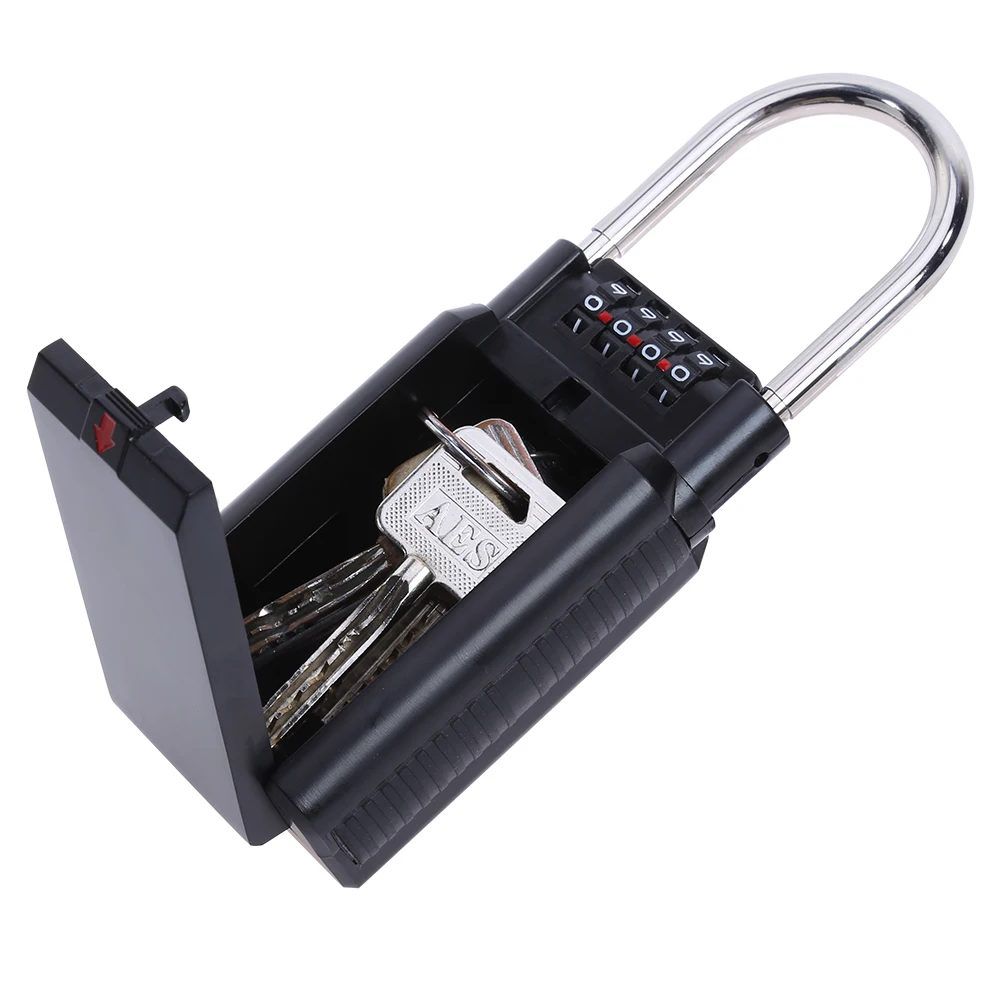 4 Digit Combination Password Lock Safety Key Box Security Door Lock Padlock Zinc Alloy Keys Storage Box Key Organizer Locks 4 Digit Combination Password Lock Safety Key Box Security Door Lock Padlock Zinc Alloy Keys Storage Box Key Organizer Locks