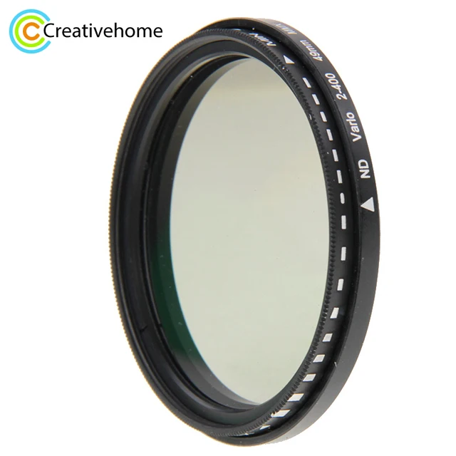 Special Price 49mm ND Filter Fader Neutral Density Adjustable ND2 to ND400 Variable Filter Special Price 49mm ND Filter Fader Neutral Density Adjustable ND2 to ND400 Variable Filter