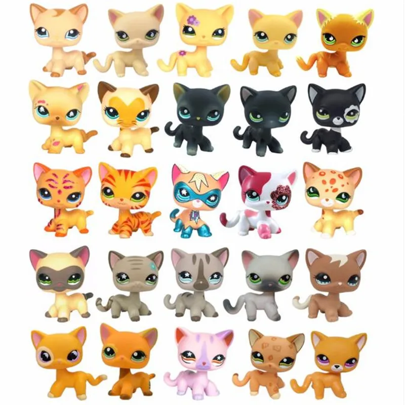 Новые Редкие Lps игрушки для питомцев Бесплатная доставка Короткошерстная Кошка