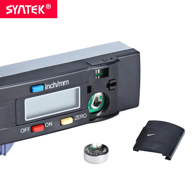 Электронный цифровой толщиномер Syntek 0 25 4 мм 1 дюйм 01 мм|Микрометры| |