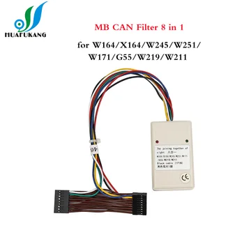 

MB CAN Filter 8 in 1 for W164/X164/W245/W251/W171/G55/W219/W211 with fast shipping