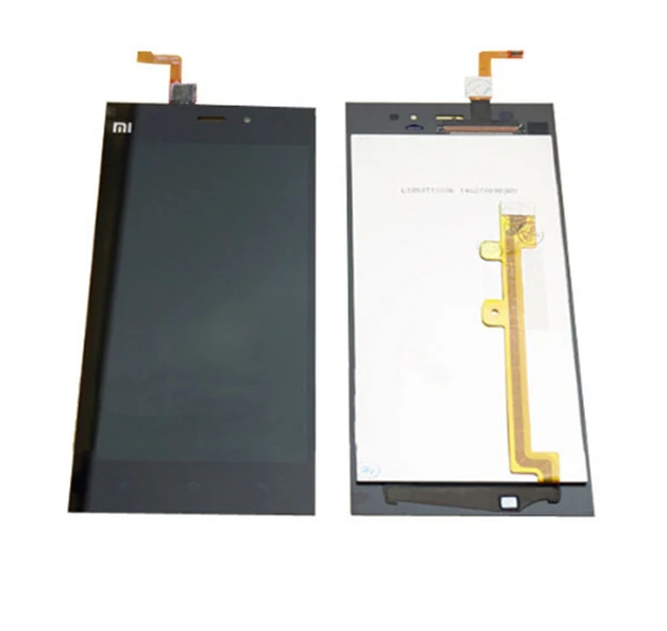 

TDS-CDMA" 100% Original  LCD Display +Digitizer touch Screen FOR Xiaomi m3 mi3 Assembly with front frame/bezel Free Shipping