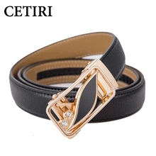 CETIRI 24 Style Fashion Leaf Automatic Buckle Belt Women High Quality Leather Belts Female Strap Waist Plus Size 90-120cm Belts