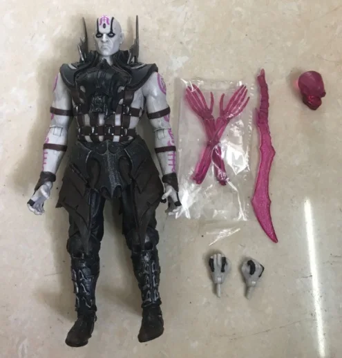 

Purple Color 15cm Scorpion Mortal Kombat X action figure doll PVC Full Scorpion Man model Kong jian many part in 1 set d10