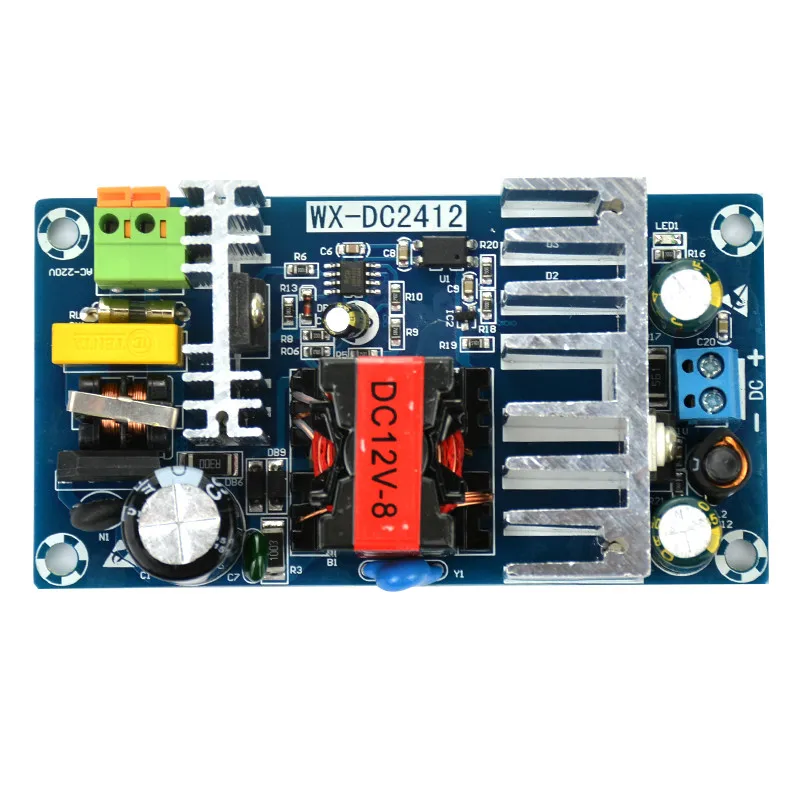 

1Pc 100W Switching Power Supply Module AC 85-265V 50 60HZ TO DC12V 8A Board