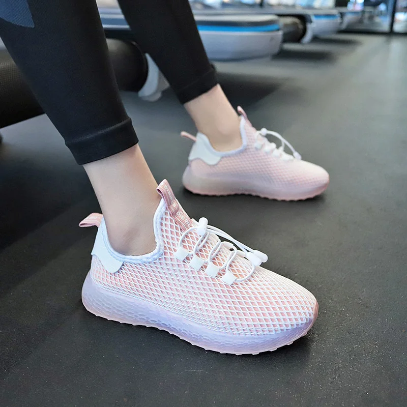 Leader Show Trend Sneaker для женщин воздухопроницаемая легкая брендовая Весенняя спортивная обувь zapatillas mujer женские кроссовки тренд