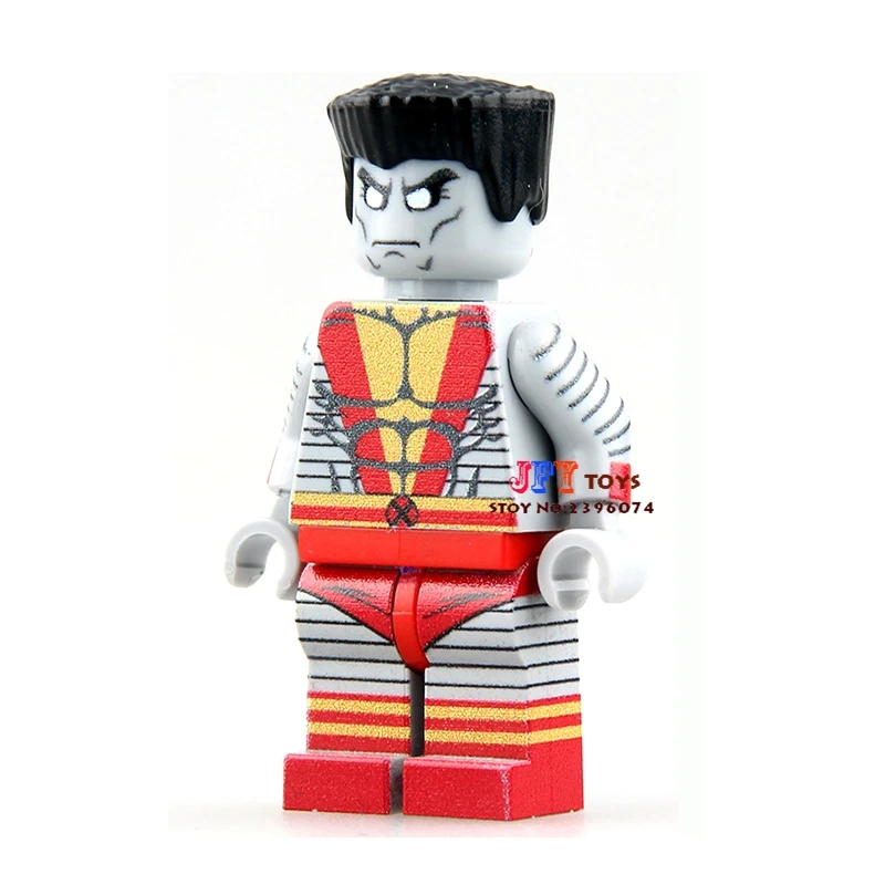 

Single Sale star wars superhero marvel Colossus X men building blocks model bricks toys for children brinquedos menino