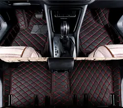 Хорошо! Специальные коврики для Toyota Highlander 5 мест 2013-2007 водонепроницаемые ковры для Highlander 2017, Бесплатная доставка