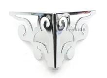 4PCS/LOT   H:100MM   European Style Flower Pattern Feets  Sofa Furniture Cabinet Bed Foots  Legs
