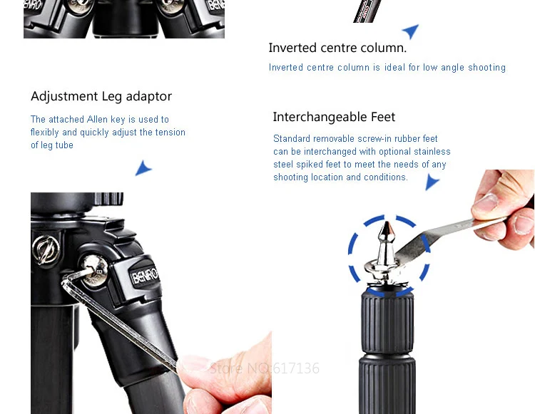 BENRO C4570T Tripod 04-4