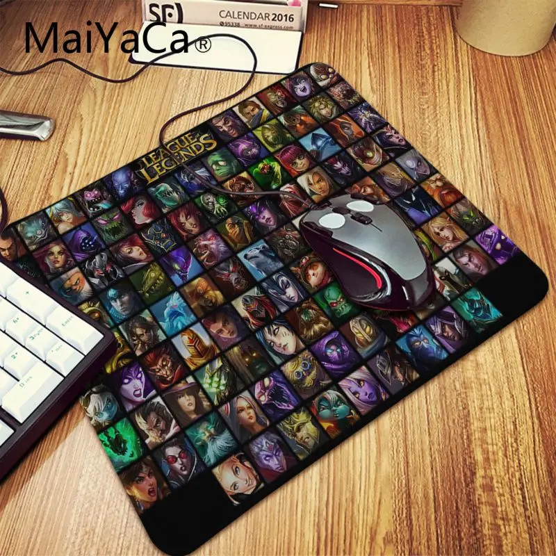 Maiyaca Высококачественная офисная мышь League of legend Champions мягкий коврик для мыши