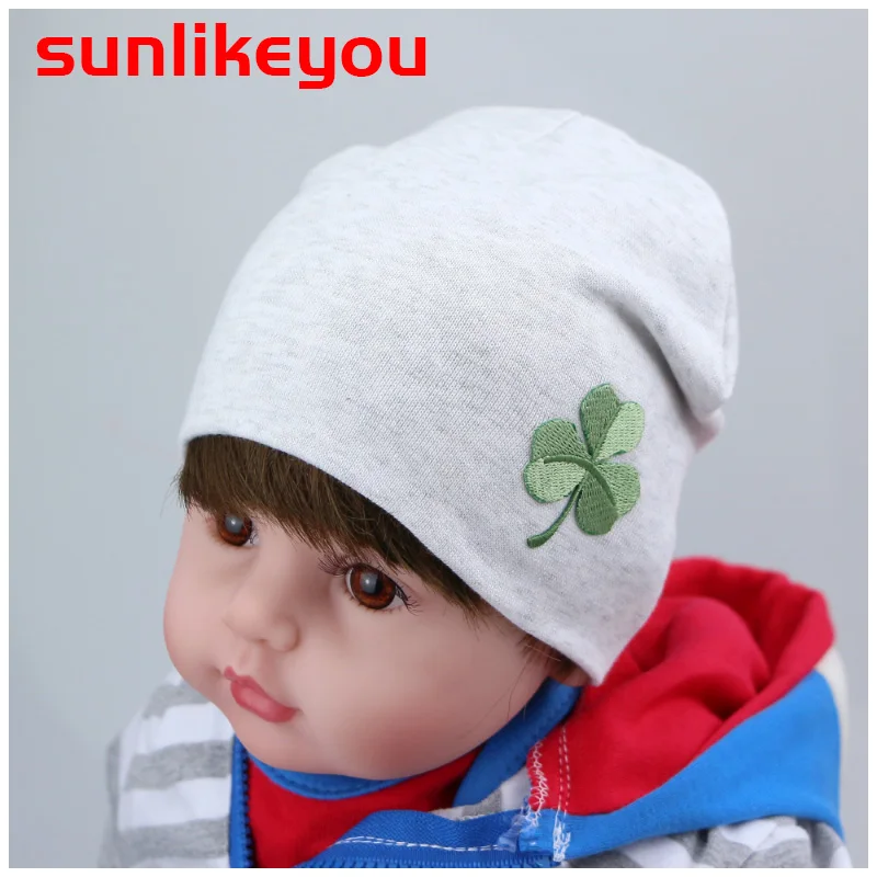 

Sunlikeyou Spring New Unisex Toddler Baby Boys Girls Kids Hats Embroidery Cotton Soft Newborn Baby Beanie Cap Hat For Girls