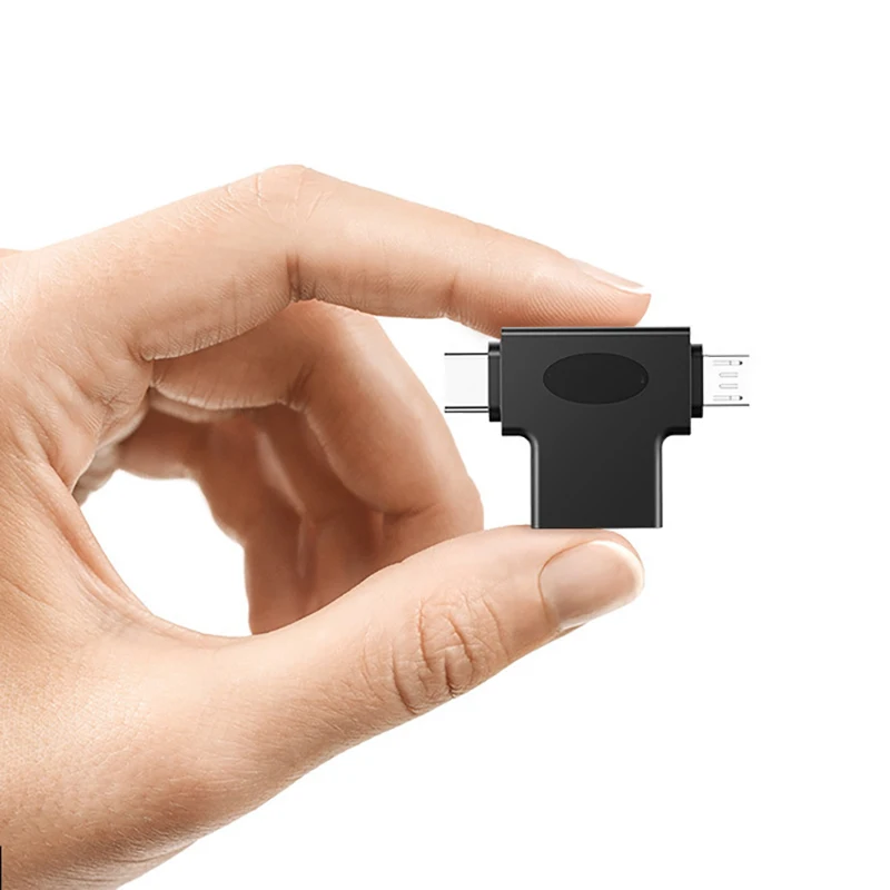 Адаптер для телефона 2 в 1 мини-адаптер Micro USB Type C к 3 0 OTG конвертер адаптер