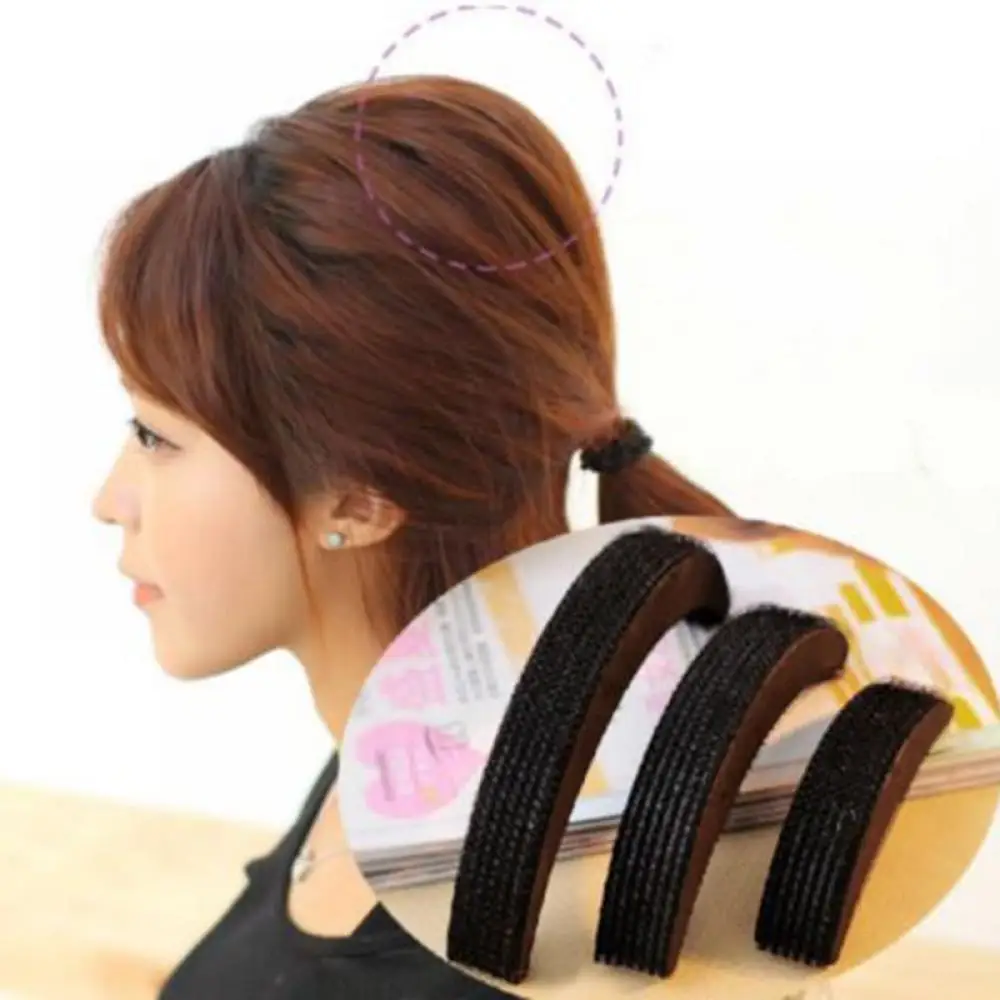 

3PCS/Set Women Girl Charming Fashion Hair Style Disk increaser Clipping Stick Bun Maker Braid Tool Hair Accessories