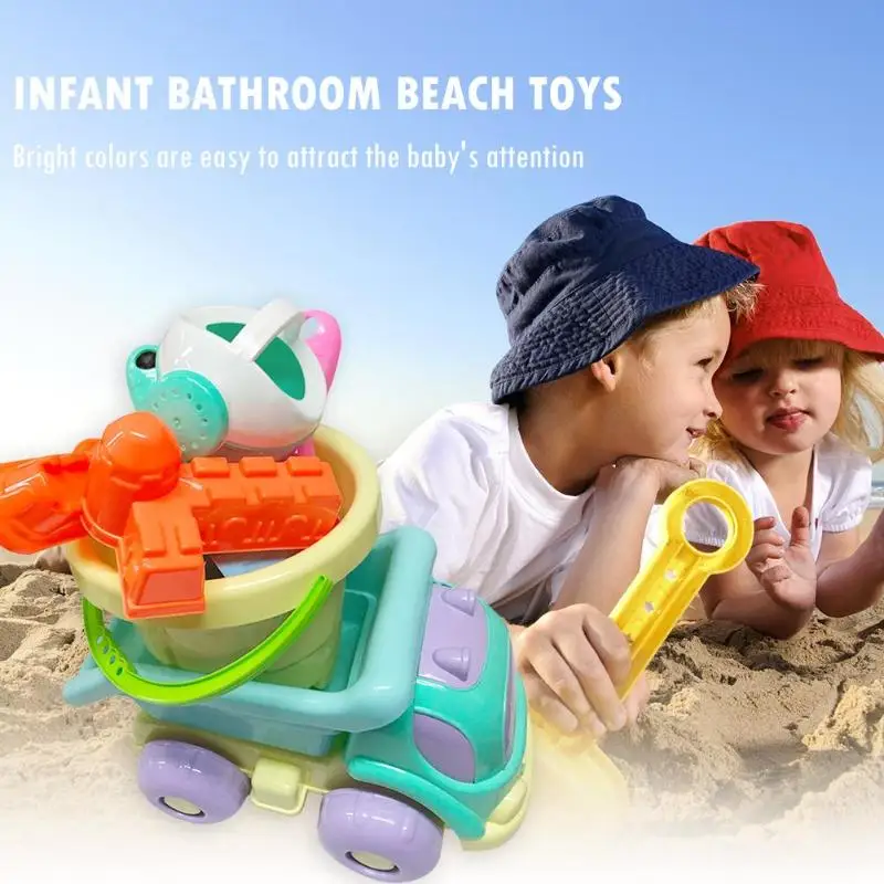 9 шт. милые Мультяшные классические детские игрушки для душа детские пляжные игрушки для ванной комнаты