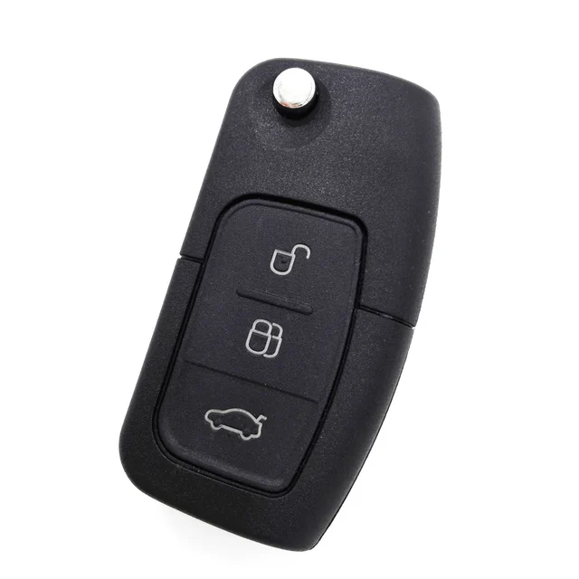 Hkcysea 3 On Replacement Flip Folding Remote Key Fob Case For Hkcysea 3 On Replacement Flip Folding Remote Key Fob Case For Ford Focus Fiesta C Max