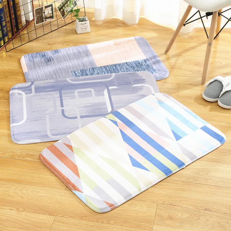 Горячий дом простой узор коврик с печатью двери коврик пол коврик 50*80 см пол ковер кухонные коврики