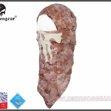 Emerson призрак мульти-функциональный капюшон светящаяся маска Шарф военный Обувь с дышащей сеткой анфас маска AOR1 EM6634D