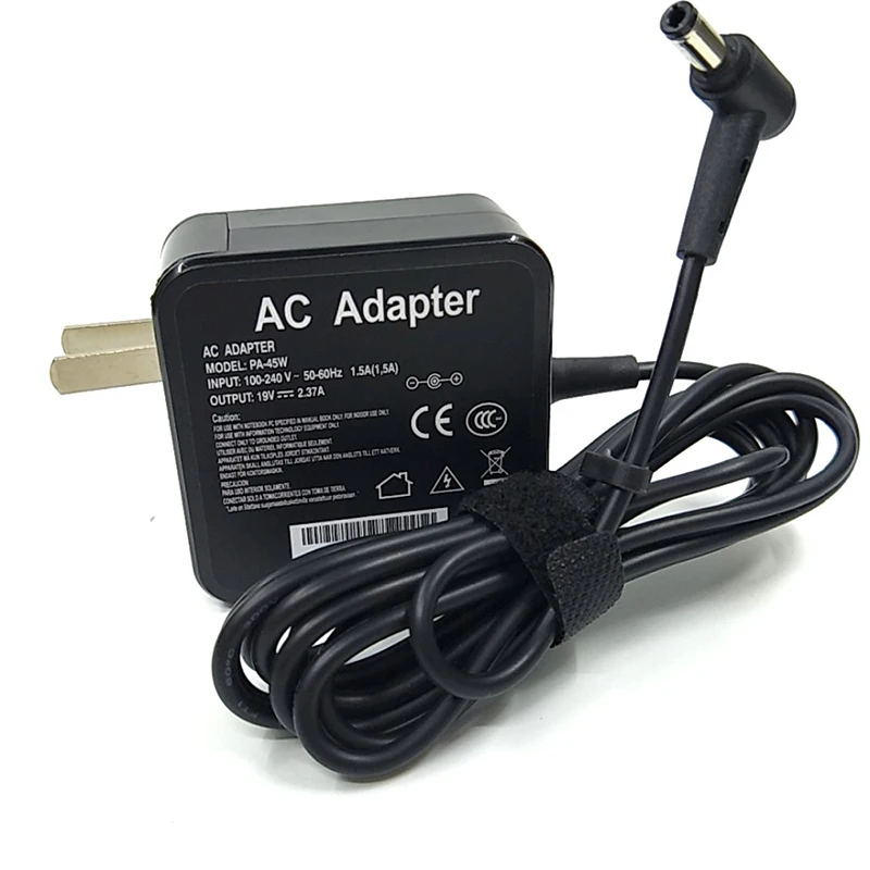 ЕС США plug 19V2. 37A 45 Вт AC адаптер питания 5,5 мм x 2,5 мм AC Блок питания 19 в 2.37A зарядное устройство для Asus X551C X552 X451C D452E X451M