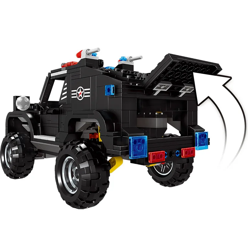 630 шт детские строительные блоки игрушка Совместимость с legoingly Город специальный
