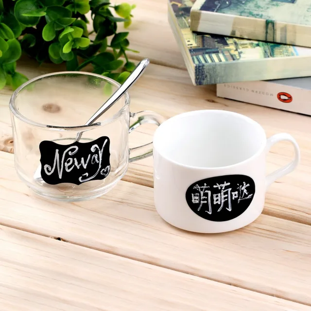 72pcs vinyl chalkboard label stickers blackboard chalkboard stickers labels jar