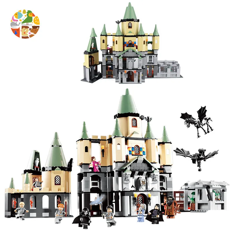 

LEPIN 16029 1033pcs Harri Potter Creator HOGWARTS CASTLE Building Blocks Model Bricks Toys For Children Compatible With 5378