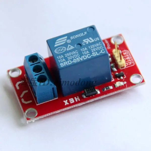 

1 Channel 5V Relay Module for SCM Household Appliance Control