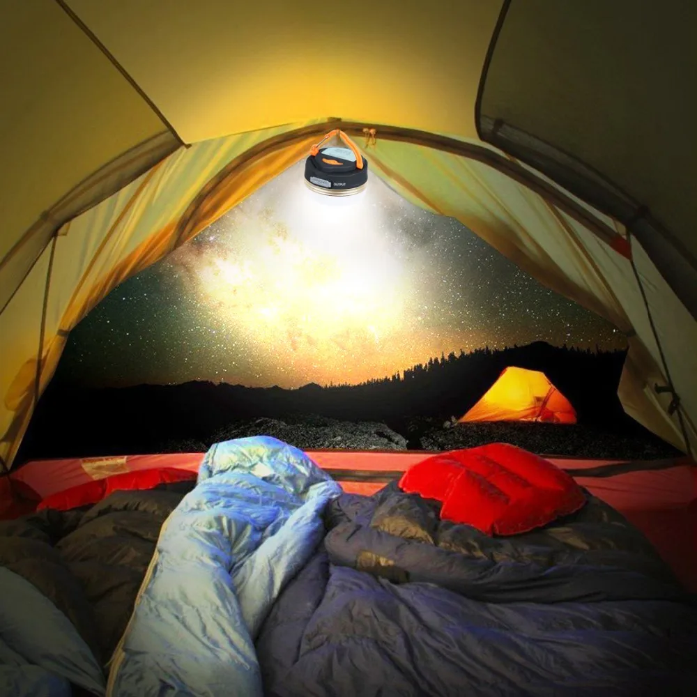 Мини Портативный кемпинговый фонарь 3W светодиодный фонарь для кемпинга палатки лампа наружная походная Ночная Подвесная лампа USB перезаряжаемая
