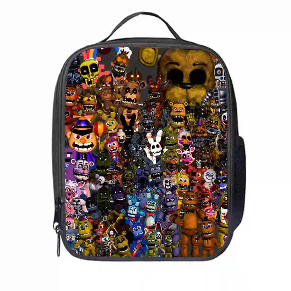 FNAF сумка для ланча с животными персонализированный Фредди сумки Чика Фокси