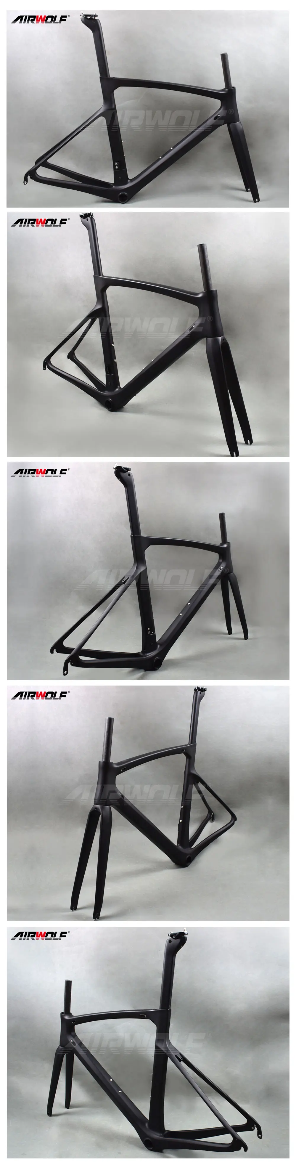 Sale Most popular carbon road bike frame BB86 bottom bracket Chinese carbon frames install DI2 and Mechanical frame road carbon China 12