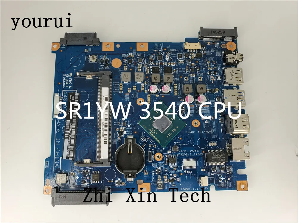 

yourui 448.03707.0011 NBMRW11001 NB.MRW11.001 PC Mainboard For Acer Aspire ES1-512 Laptop Motherboard With N3540u Test work