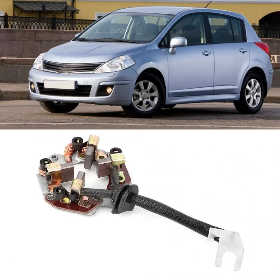 Автомобильный стартер держатель угольной щетки подходит для Nissan Teana Bluebird Cefiro Versa