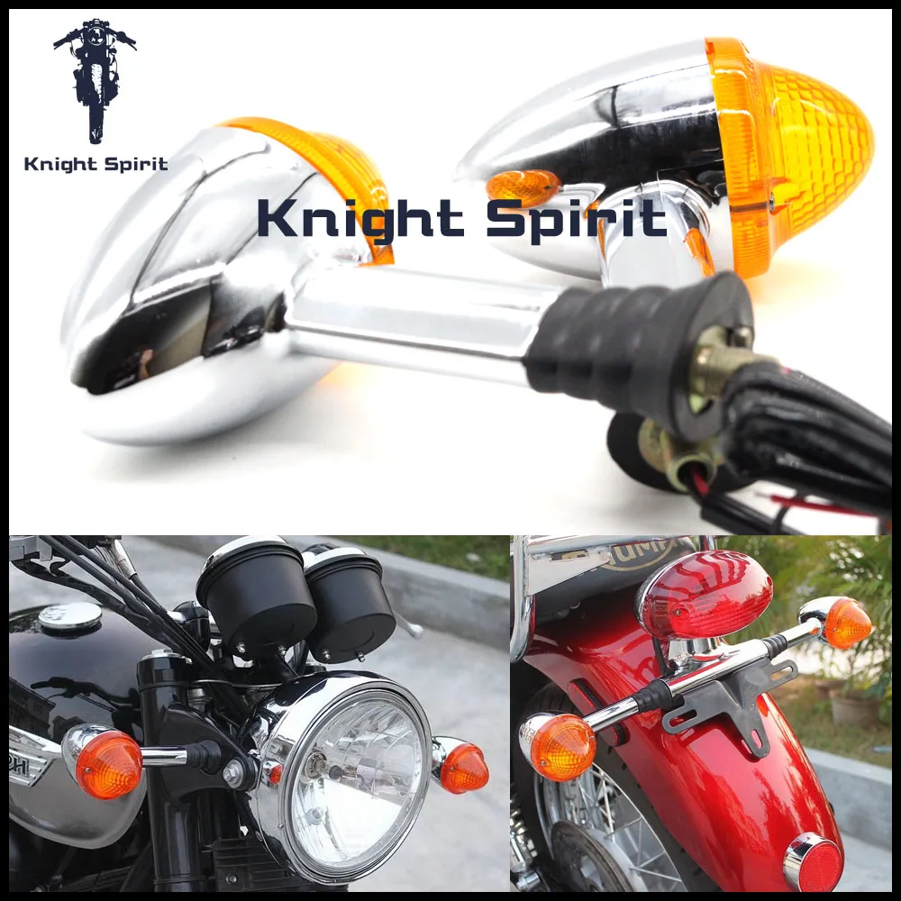 

For Triumph Bonneville / T100 2002-2012, SE 2009-2013 Front of Motorcycle Boneville / Rear Turn Signal LED Turn Signal Indicator