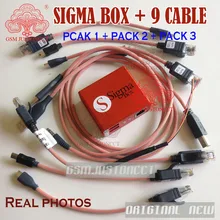 Новые Сигма коробка+ 9 оптического кабеля+ Pack1+ Pack2+ Pack3 новое обновление для huawei
