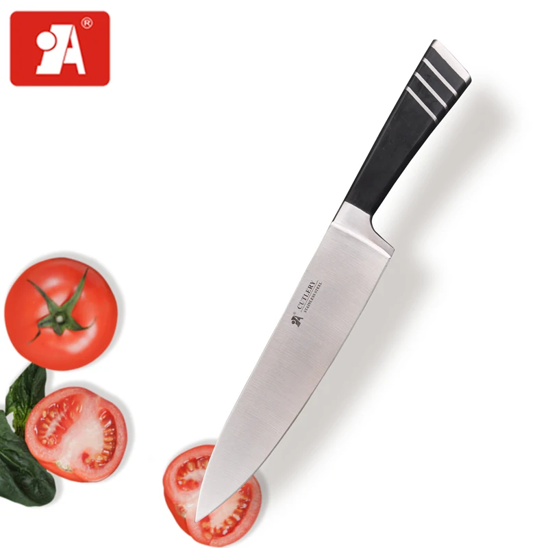 

A Brand Kitchen knife Chef Knives 8 inch Slicing Meat Cutting High Carbon Stainless Steel Bread Vegetable Sharp Blade Knife