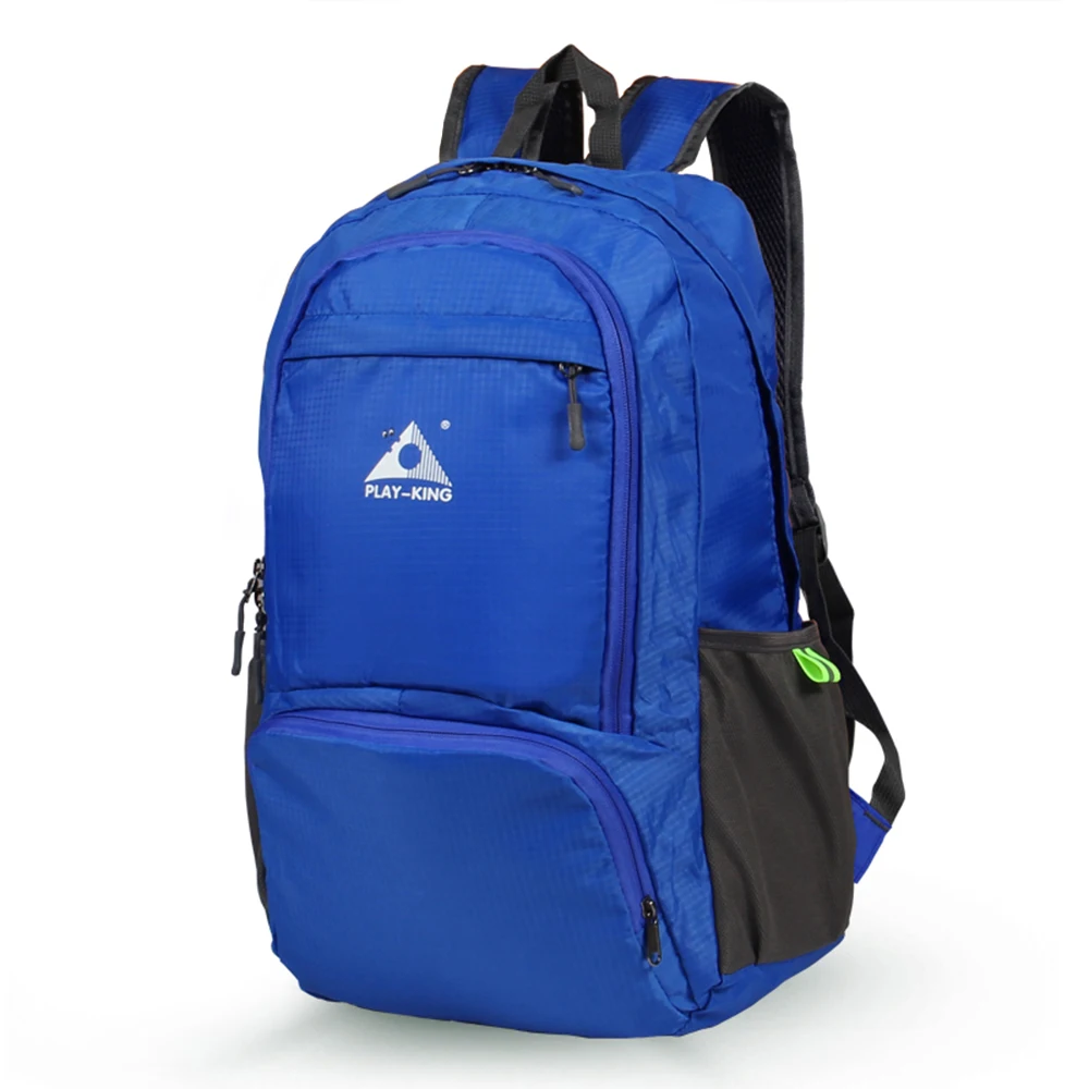 Waterproof Nylon Foldable Backpack Women Men Laptop Backpack School Bags Outdoor Bag Climbing Rucksack for Travel Camping Hiking