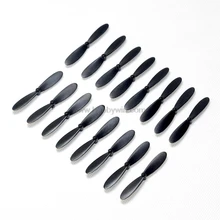 55mm Hélices Preto CW/CCW Set x8 pares para coreless do motor da escova 1mm shaft RC FPV micro zangão multirotor